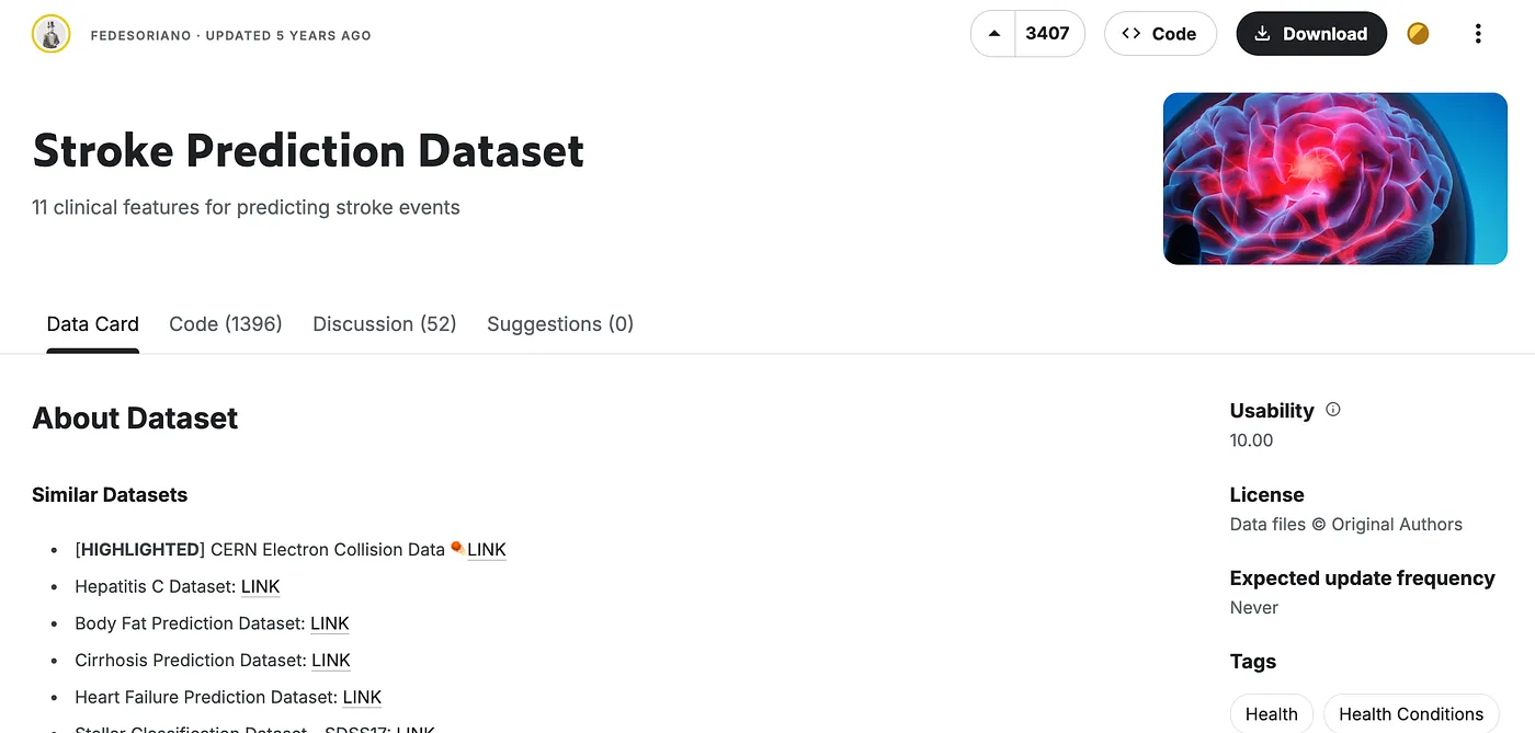 https://www.kaggle.com/datasets/fedesoriano/stroke-prediction-dataset