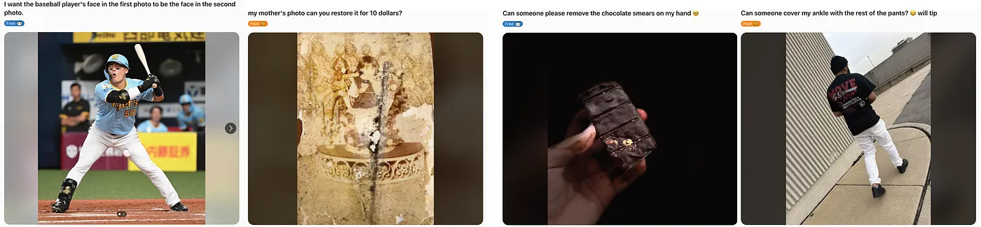 Randomly selected requests on r/PhotoshopRequest