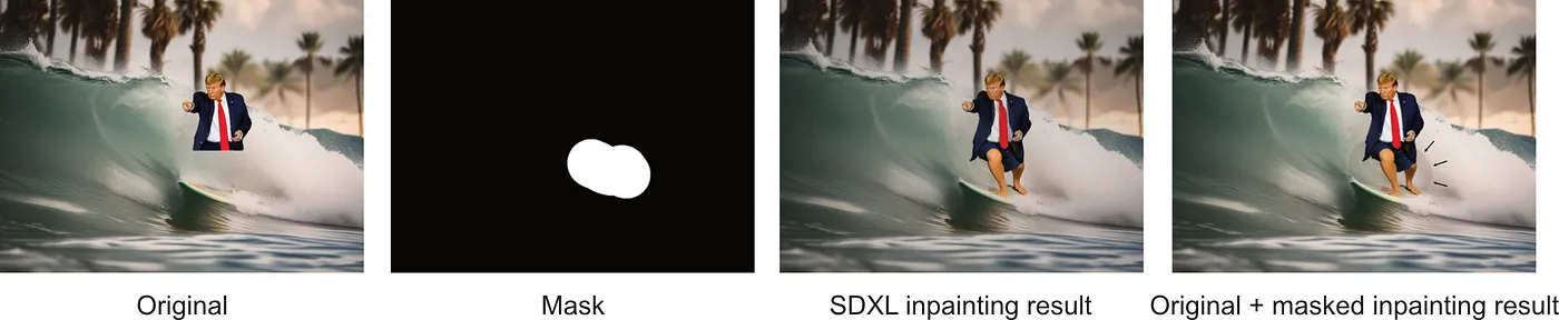 Problem: SDXL inpainting sometimes changes the color tone of the entire image
